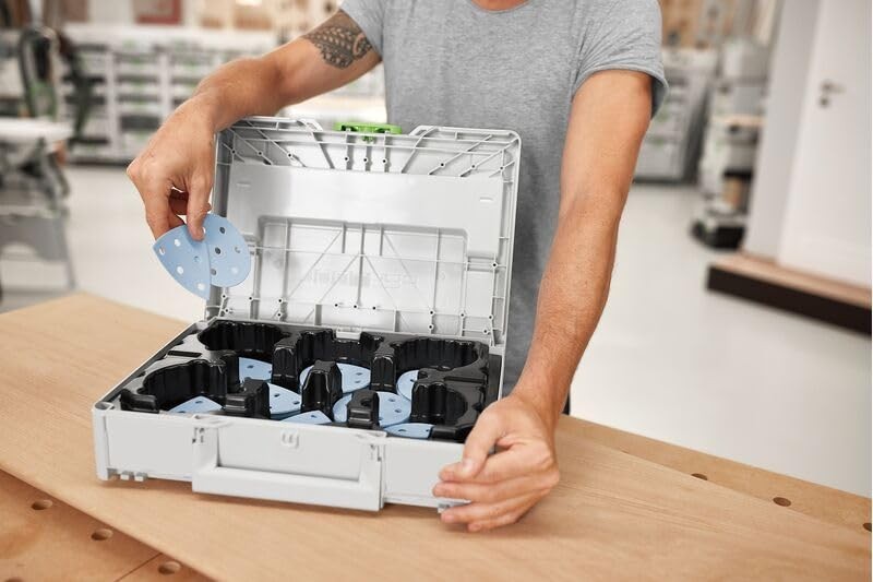 Festool Granat 3-1/2in 90mm Delta 93mm Abrasive Systainer Set