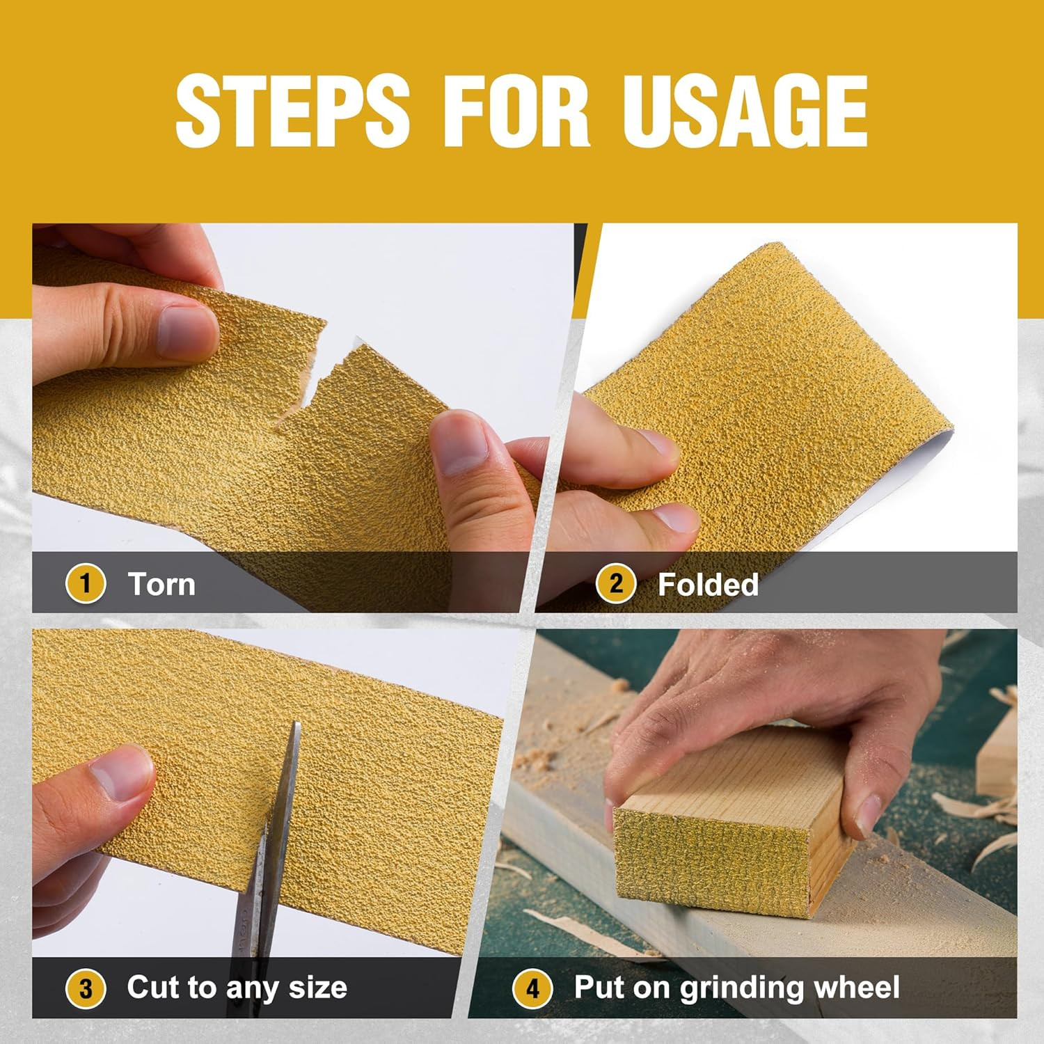 Sandpaper Roll 40-Grit 2-3/4In X 20 Yards Longboard Sandpaper Self Adhesive