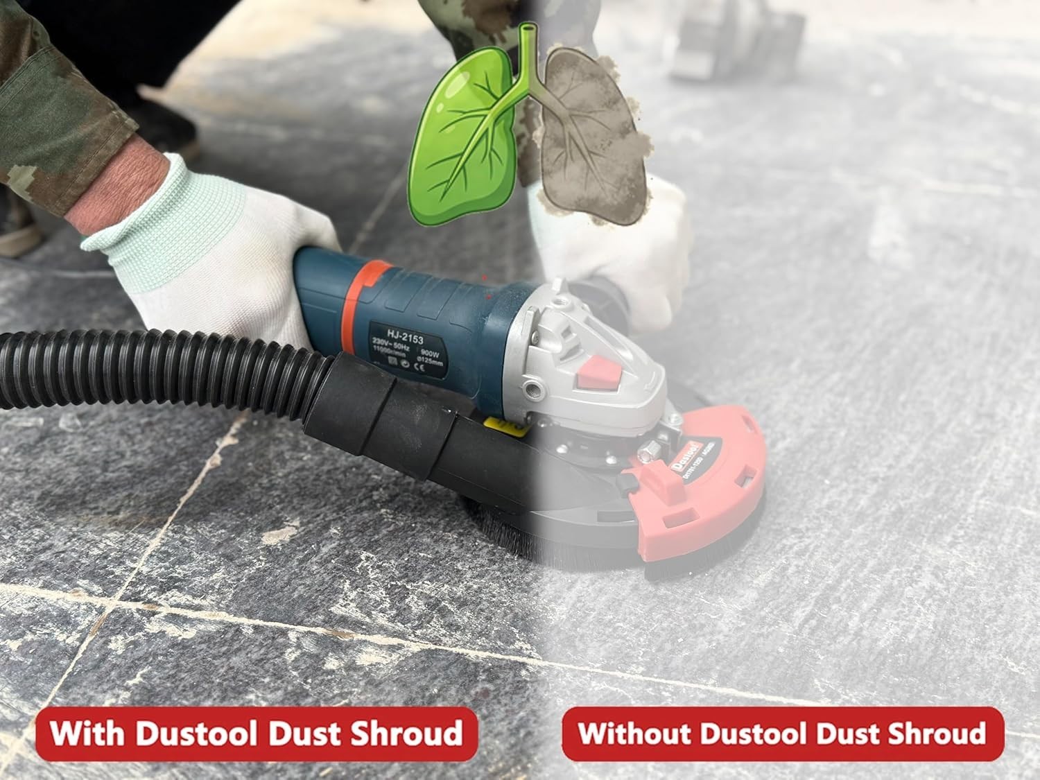Expert Surface Grinding Guard for 4.5/5-Inch Grinder
