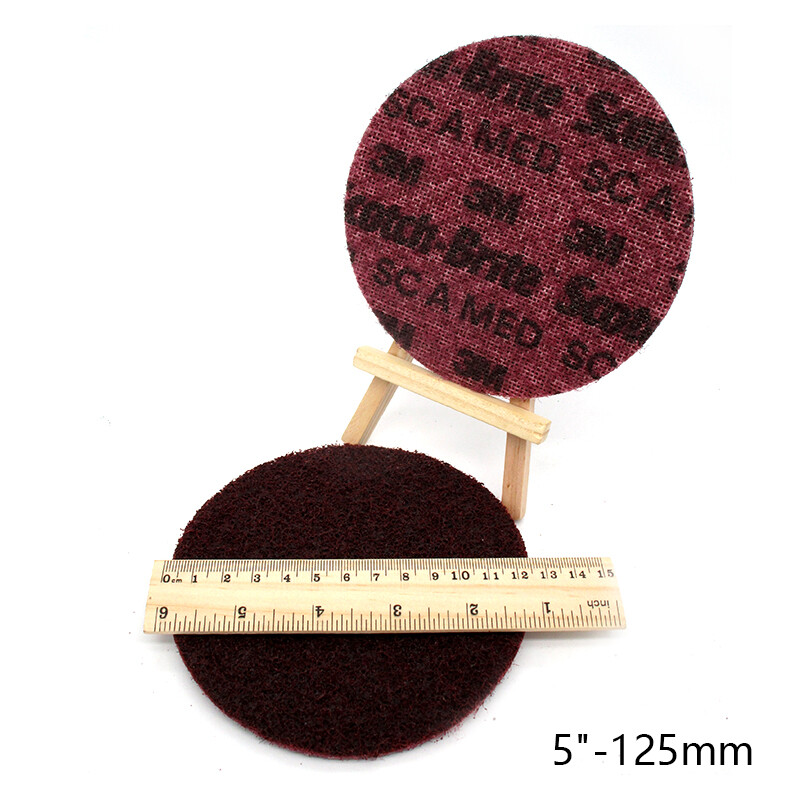 2″/3″/4″/5″ Nylon Sanding Disc Roll Lock Pad Hook Loop Pads 150 /240 /400 Grit