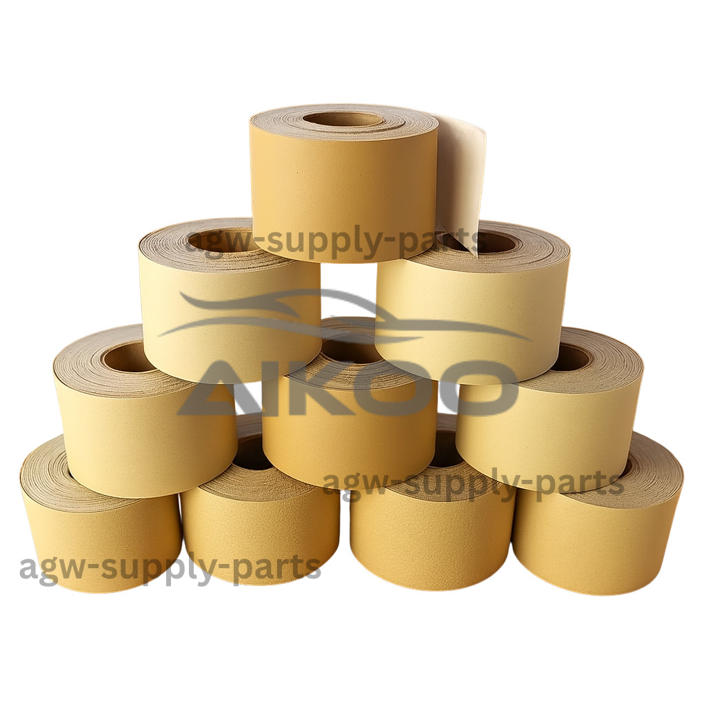 2-3/4″ Wide 30 Yards Premium Gold PSA Adhesive Roll Longboard Continuous Sanding