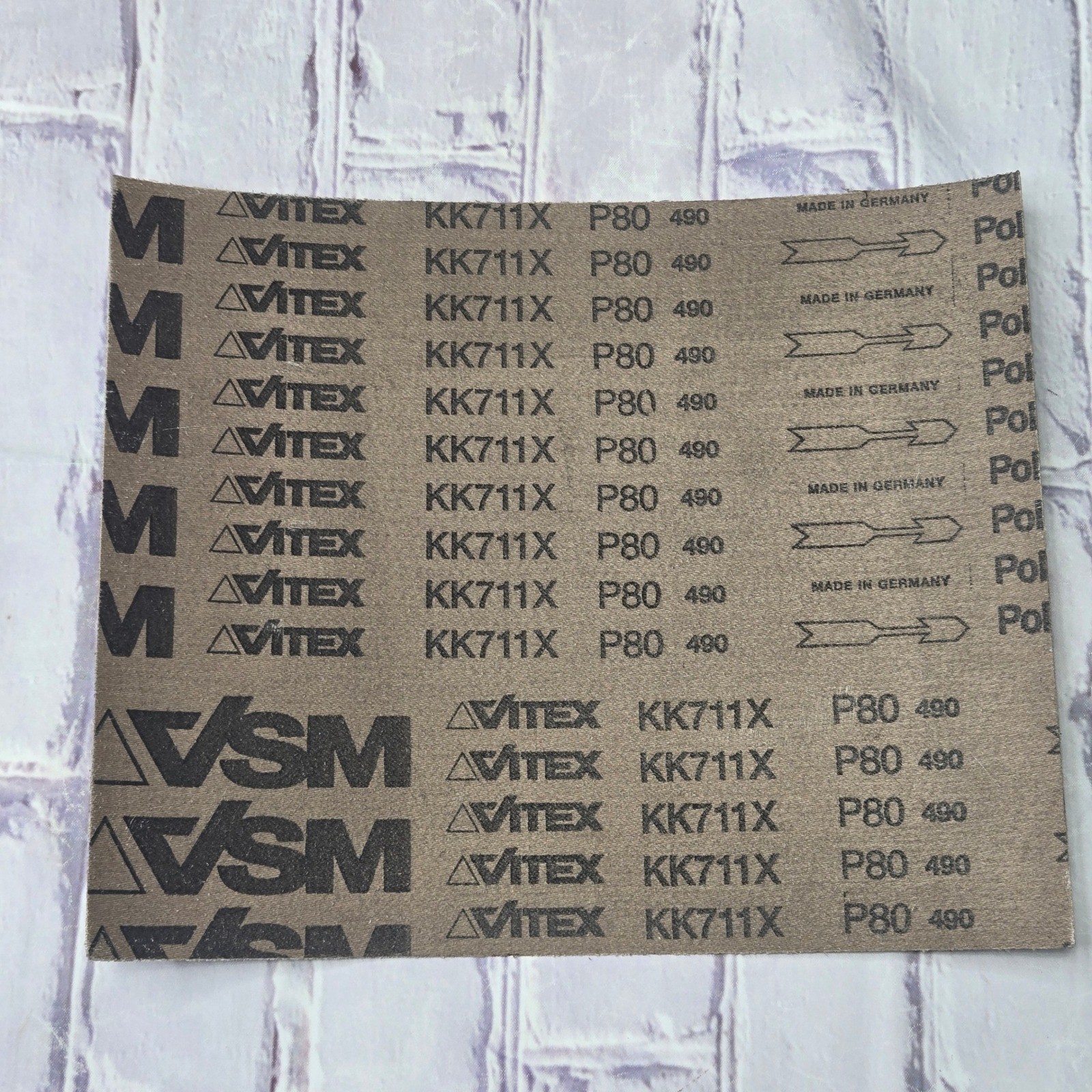 80 Grit Abrasive Sandpaper Sheets 9×11 Art Carpenter Metal Construction 23 Pcs
