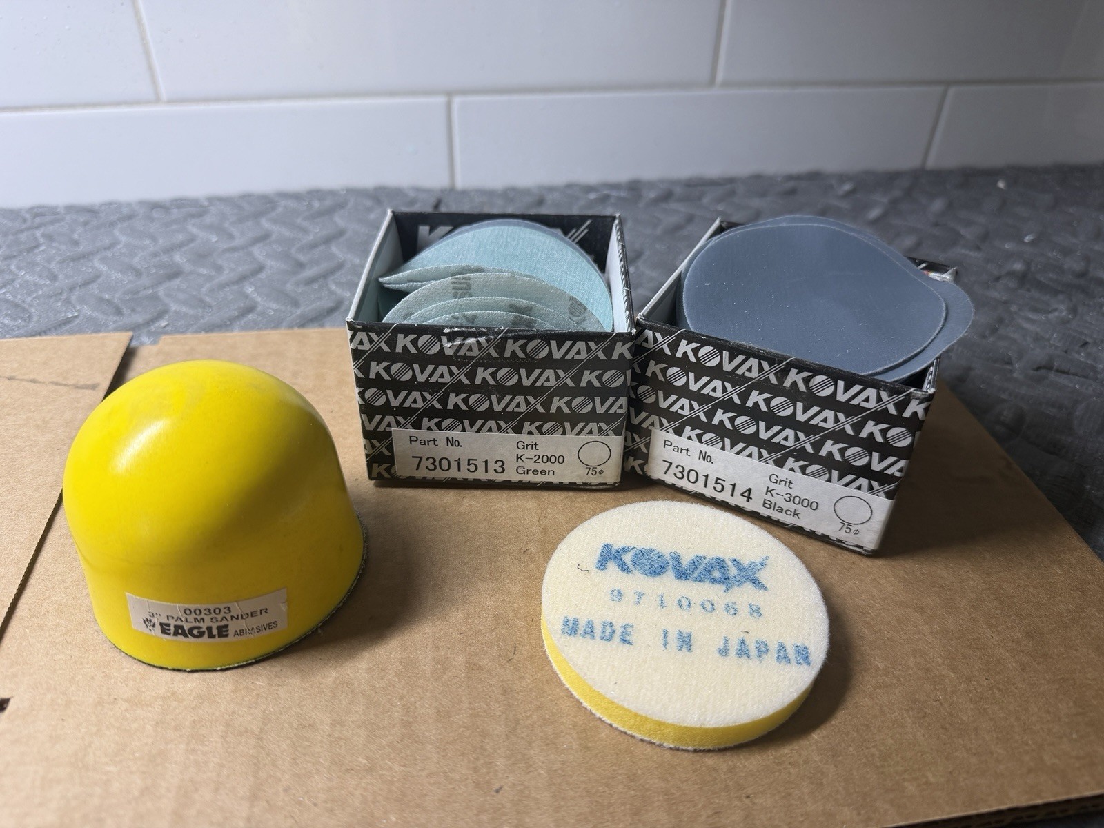 Eagle Abrasives Super Buflex Flexible Dry 3 Inch Mini-Sanding Discs 2000 & 3000