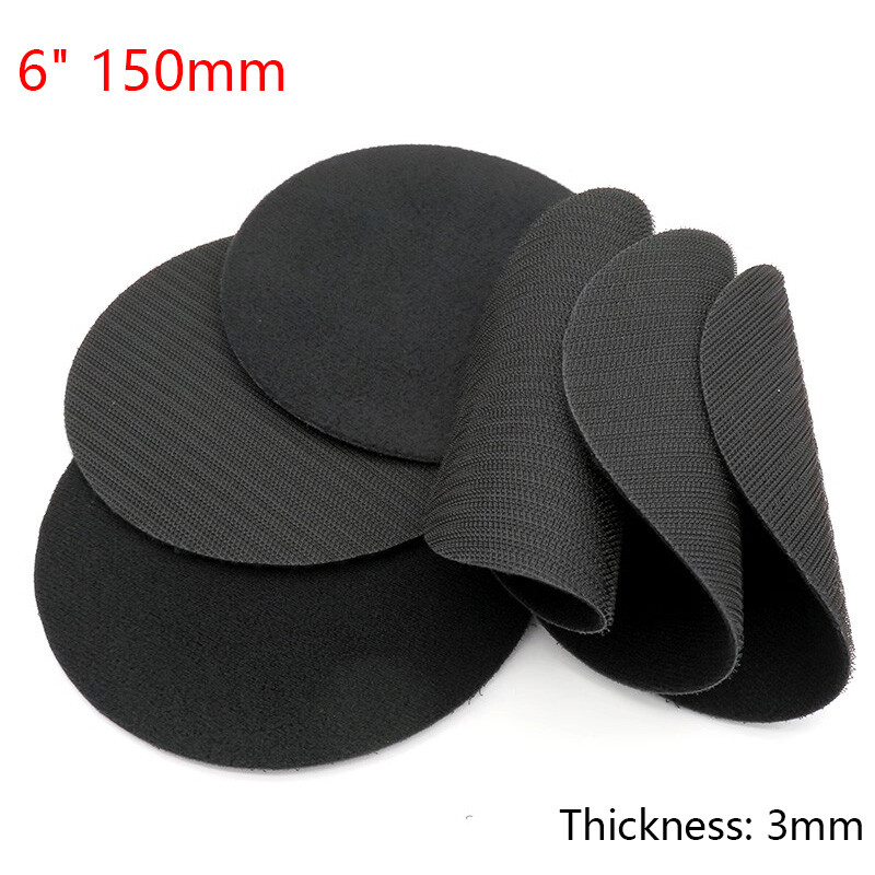 6″ 150mm Interface Pad Hook Loop 3mm Sanding Polishing Disc Backing Pads Cushion