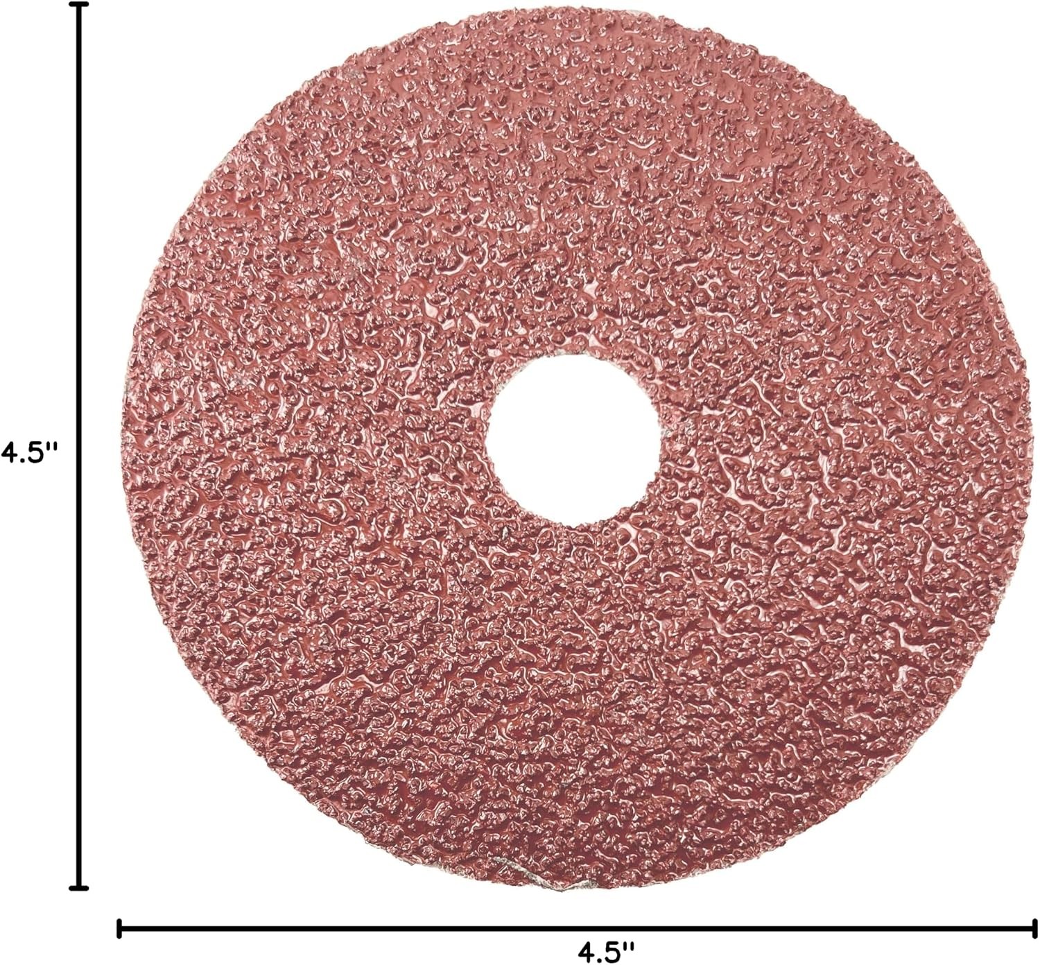16902 4-1/2-Inch x 7/8-Inch Center Hole Aluminum Oxide Fiber Disc 25-Pack 36