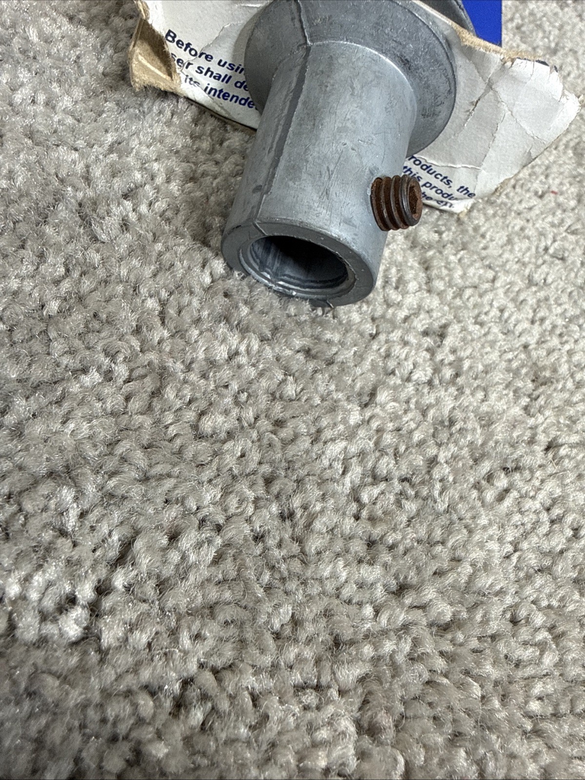 Chicago 606 5/8 MOTOR Arbor Attachment 1/2″ Thread 5/8″ Shaft 6003727