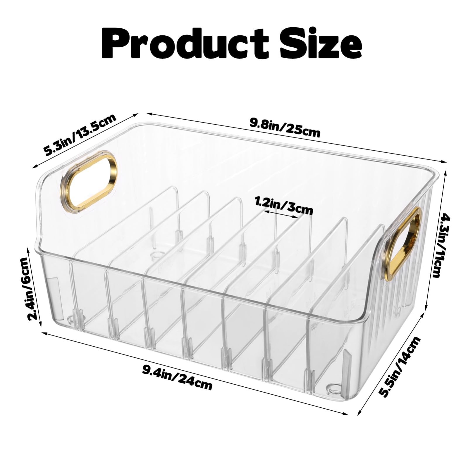 5″ Sanding Discs Storage Bins – 8 Slot Organizer for Sandpaper, Woodworking Tool