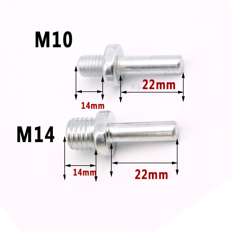3/4/5/6/7 Inch Sanding Polish Pad Hook&Loop Backing Sander Female Thread M10 M14