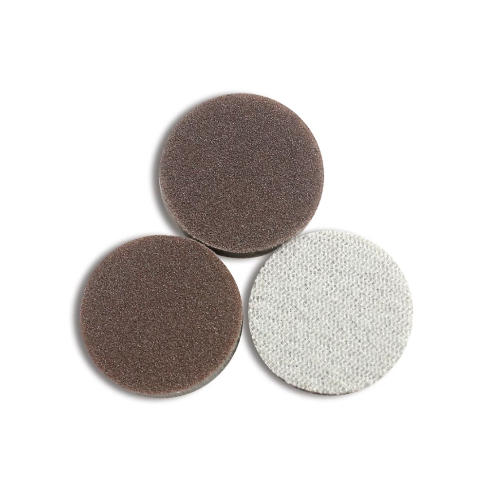 125mm 5 Inch Wet And Dry Sponge Red Sandpaper Foam Sanding Discs 300#-2000# Grit