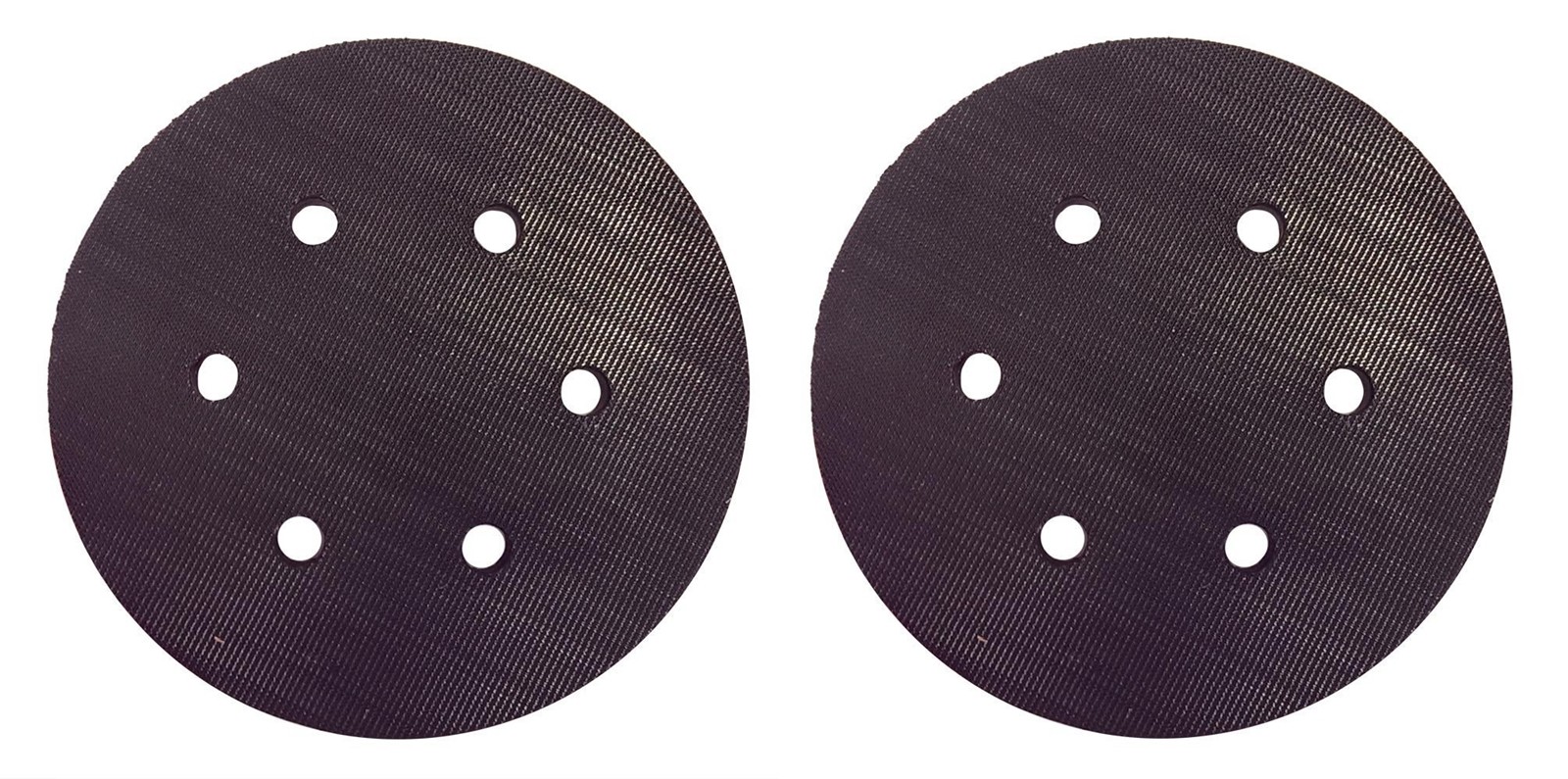 (2) 6 Inch Sander Pad Random Orbit Hook Loop Backing for Porter Cable 18001