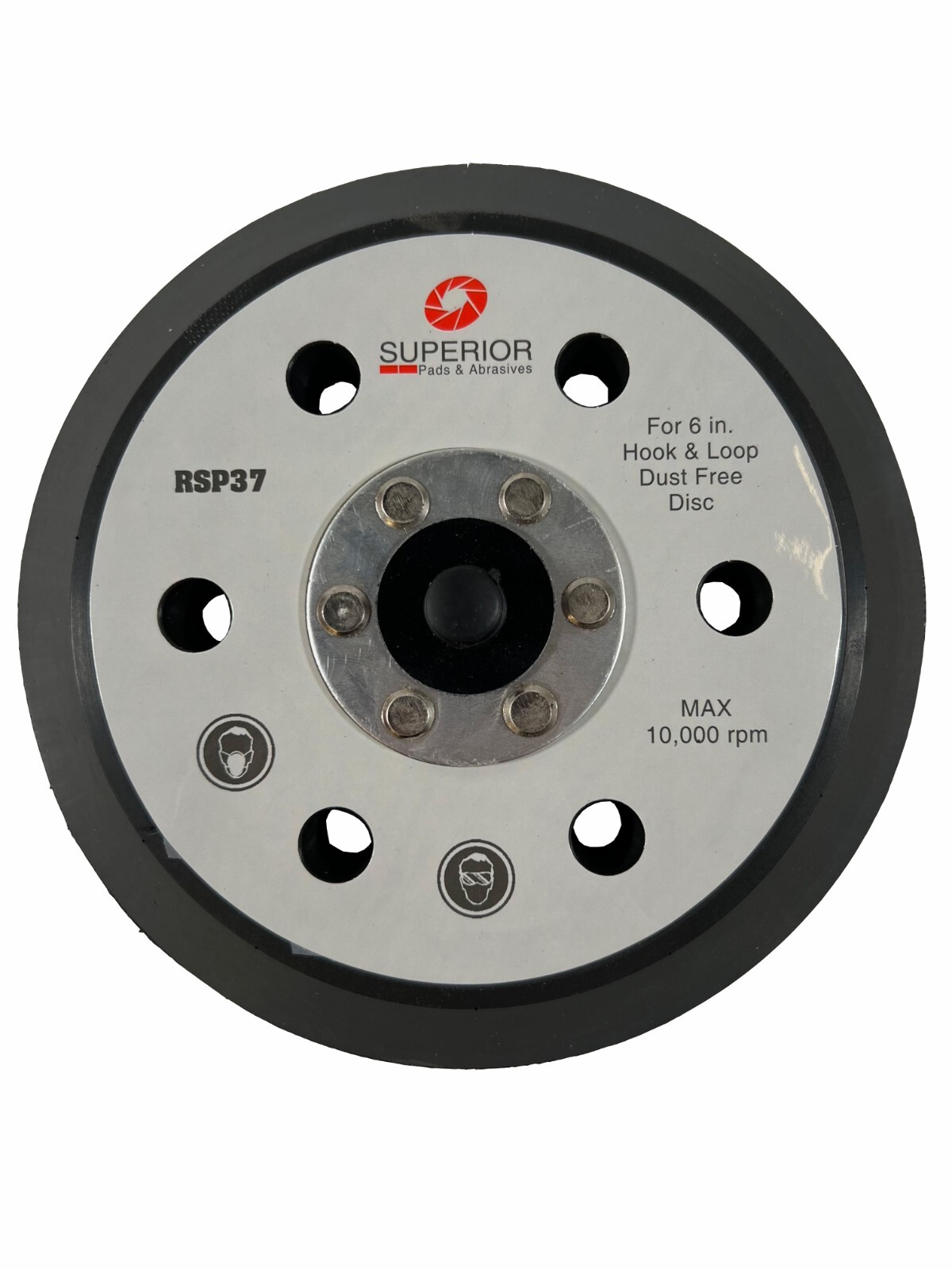 Backing Pad 6″ Hook Loop for Porter Cable Polisher 7424 7424XP 18001