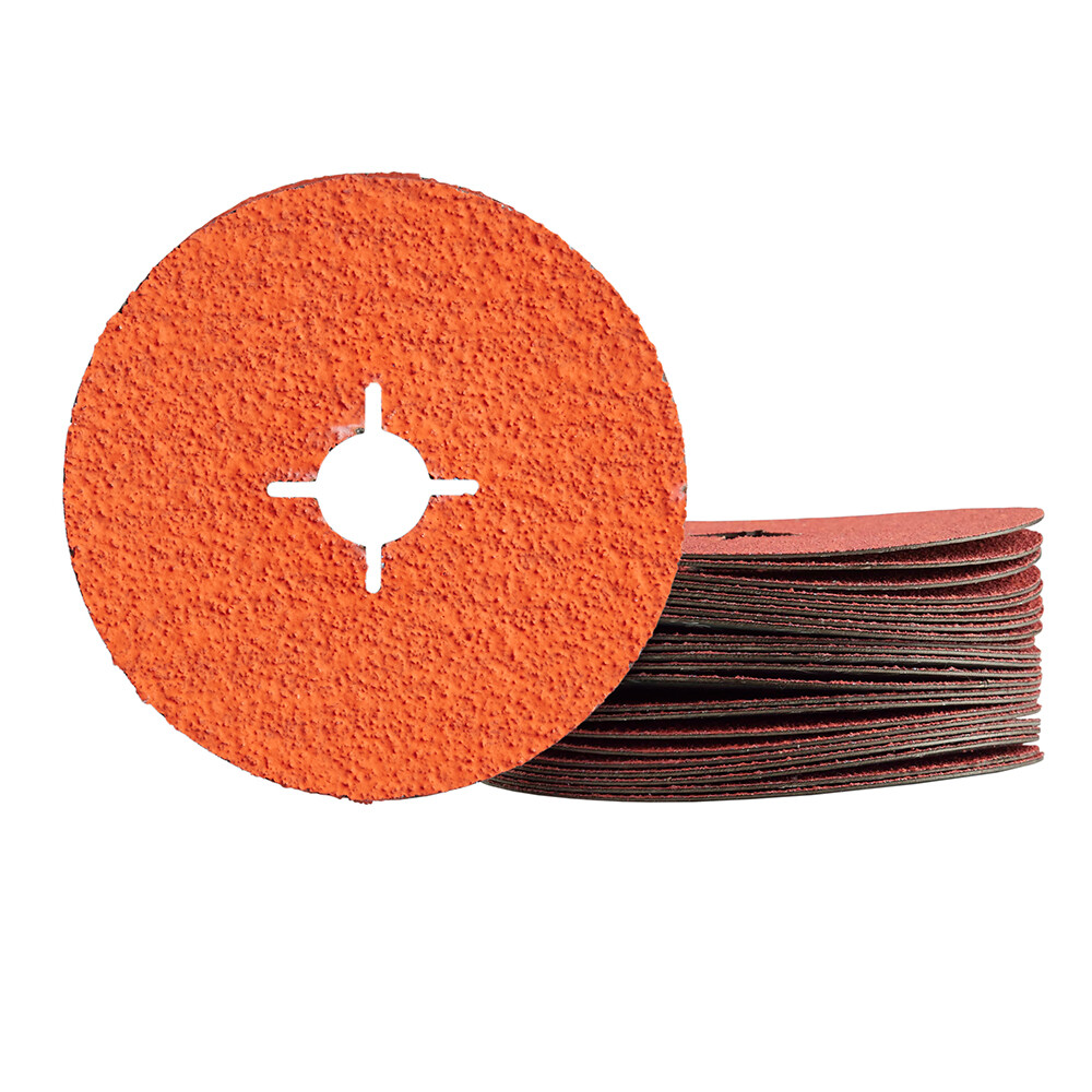 5″ 125mm Piranha Ceramic Fibre Sanding Discs for Angle Grinder – Wood, Metal