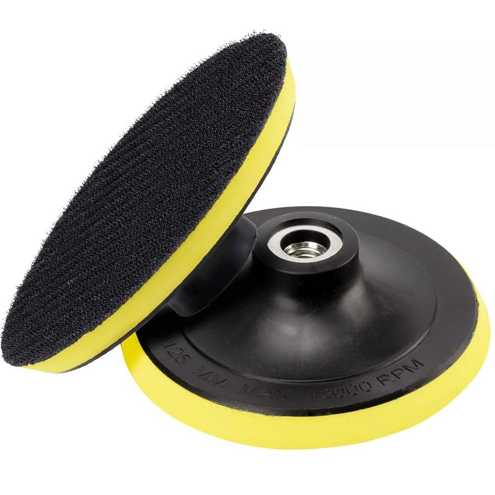 M10/M14 100-180mm Self-adhesive Hook Loop Backing Plate Sanding Disc Buffing Pad