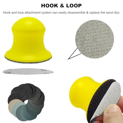 3 Inch 134 PCS Sanding Disc Drill Polishing Kit – Hook & Loop Wet/Dry