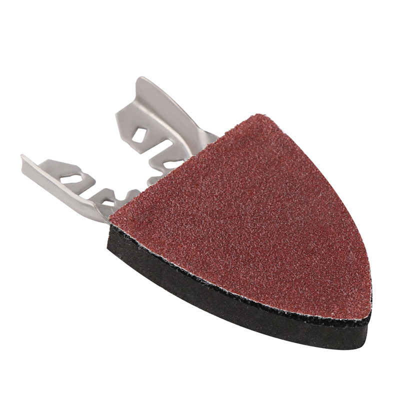 31PCS 40mm Triangular Finger Oscillating Multi Tool Sanding Pads Kits for Bosch