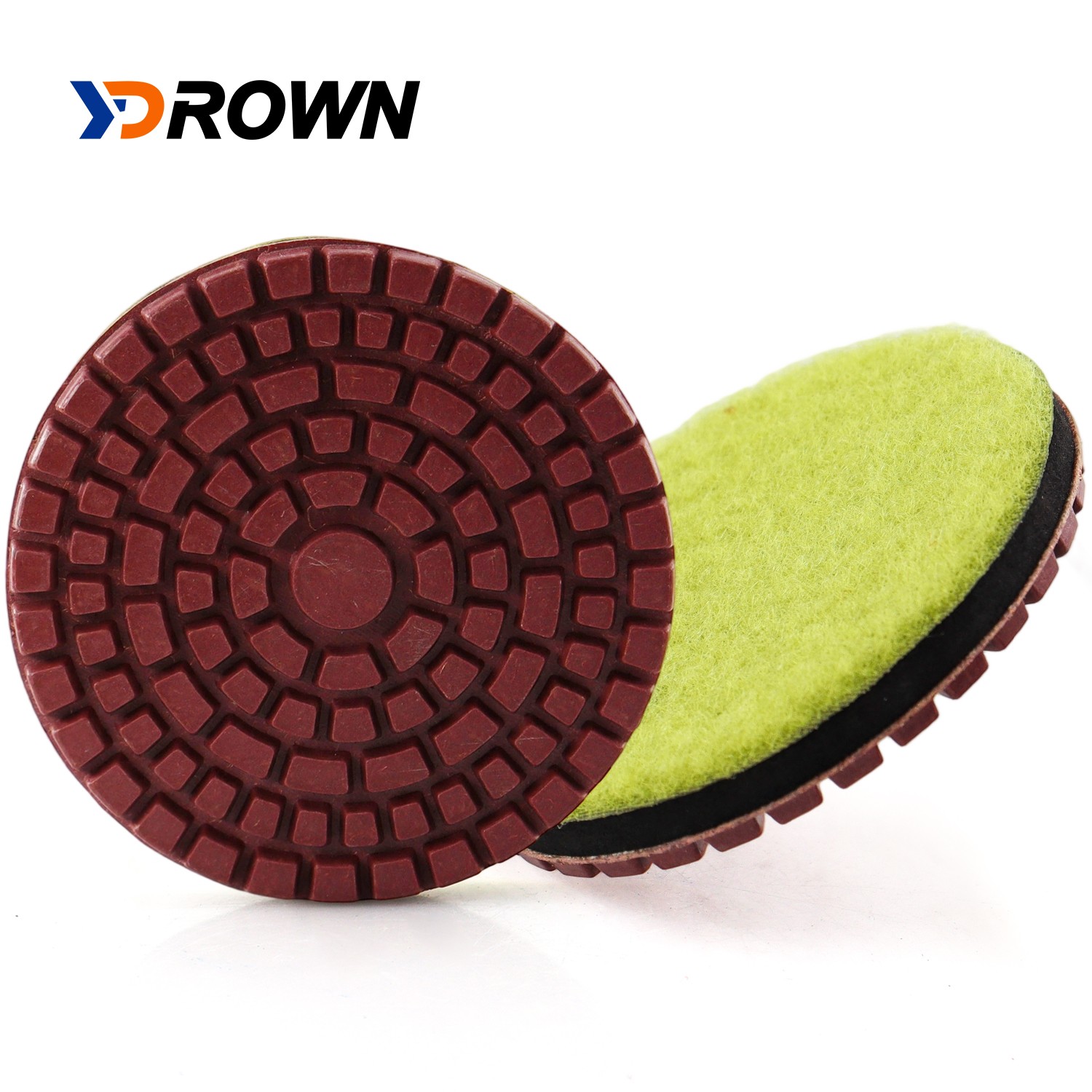 7pcs 3″ Diamond Polishing Pads Burnishing Thickened Floor Stone Renew Disc