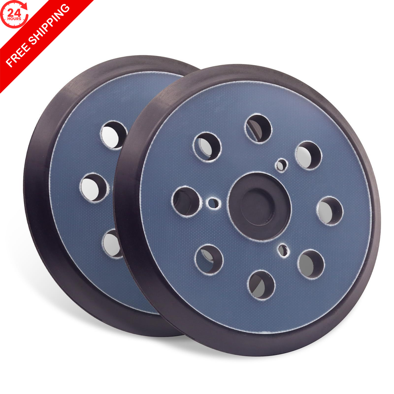 5″ Sander Replacement Pad for Makita, 2 Pack Blue