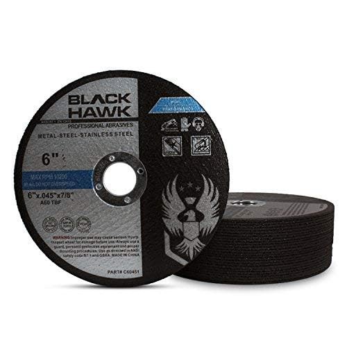 Metal and Stainless Steel Thin Cut Off Wheels for Angle 6” x .045” x 7/8”