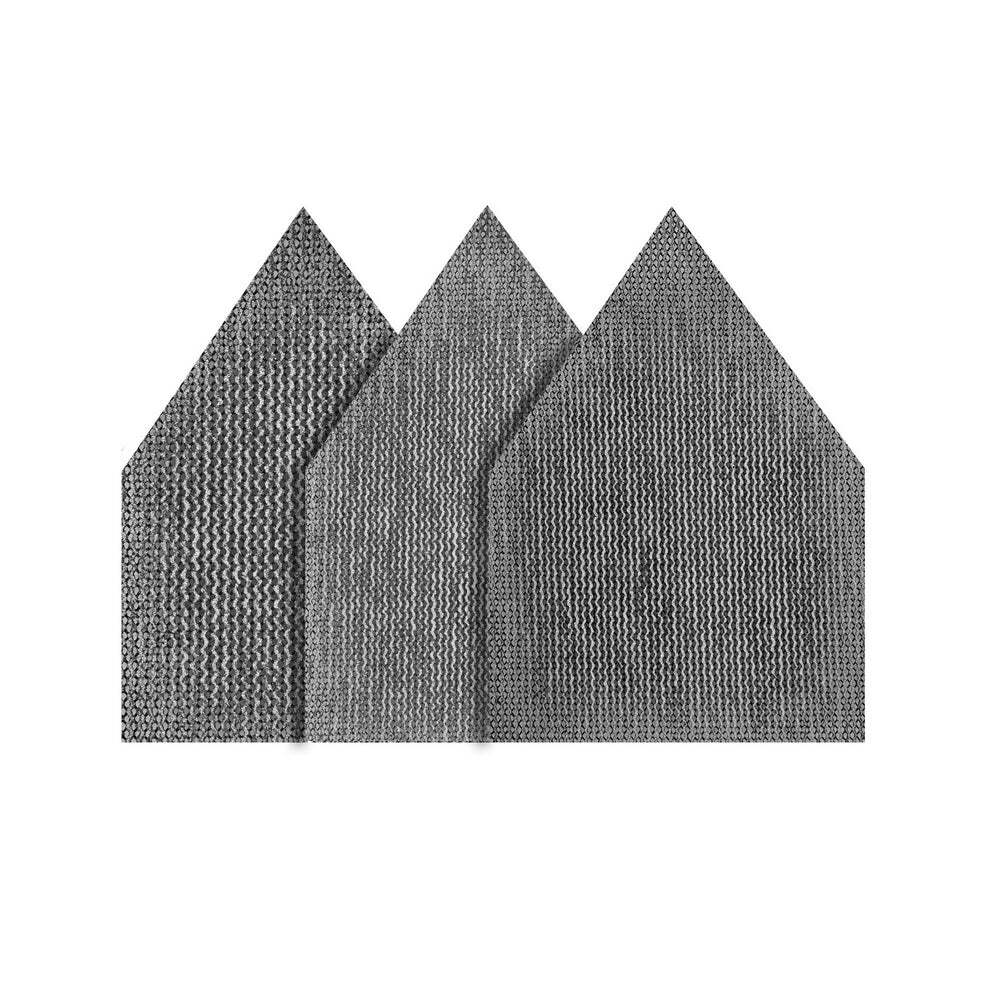 Milwaukee 48-80-5405 80/120/180 Grit Sheets for M12 Orbital Sander – 12 PK