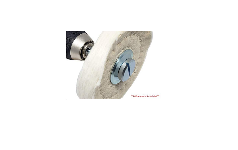 Drill Arbor Adapter Mandrel for Buffing and Grinding Wheels, 1/2-inch Diameter
