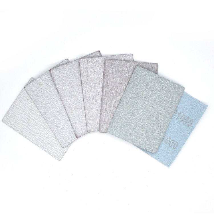 75x100mm Dry White Abrasive Sanding Discs Sandpaper Hook Loop Grit 120# – 1000#