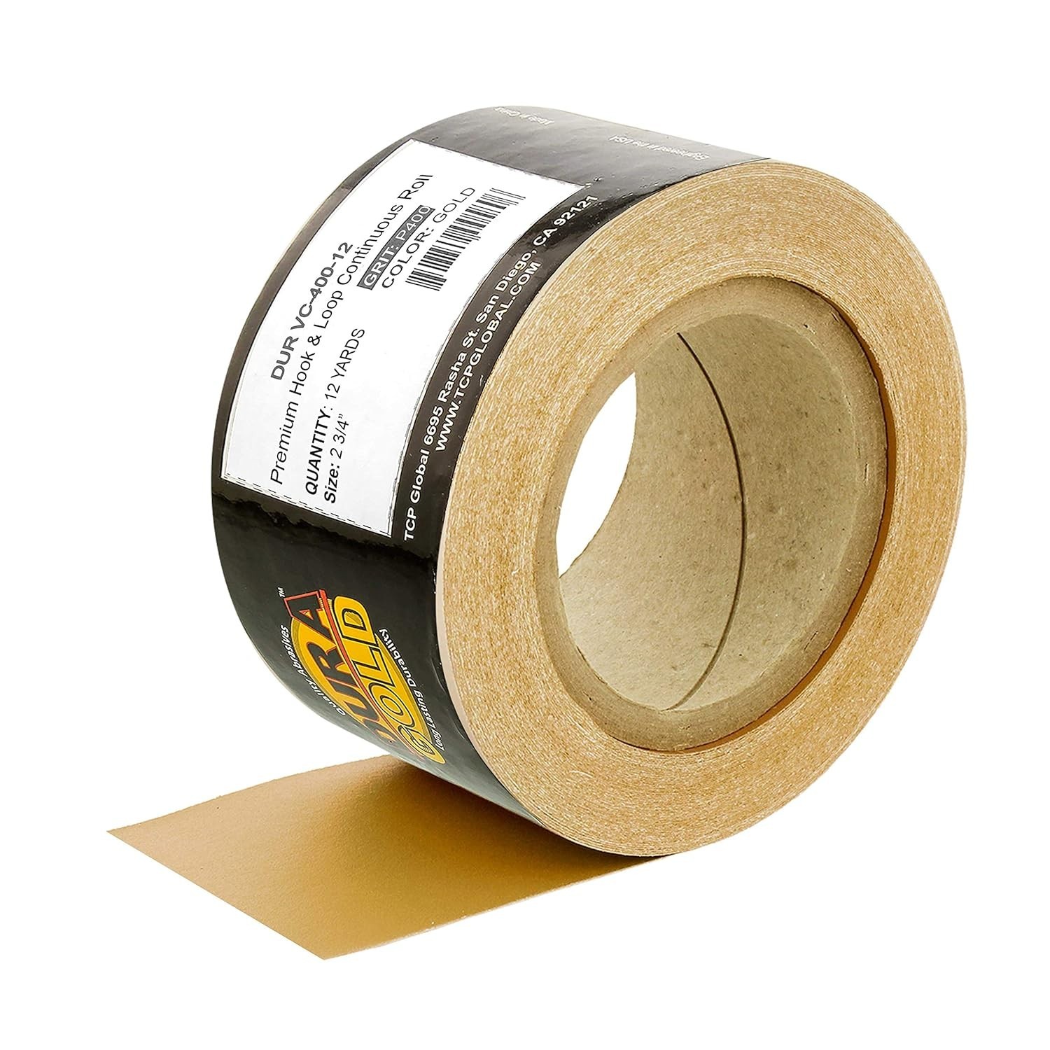 Longboard Sandpaper Roll 400 Grit Aluminum Oxide for Smooth Surface Finishing