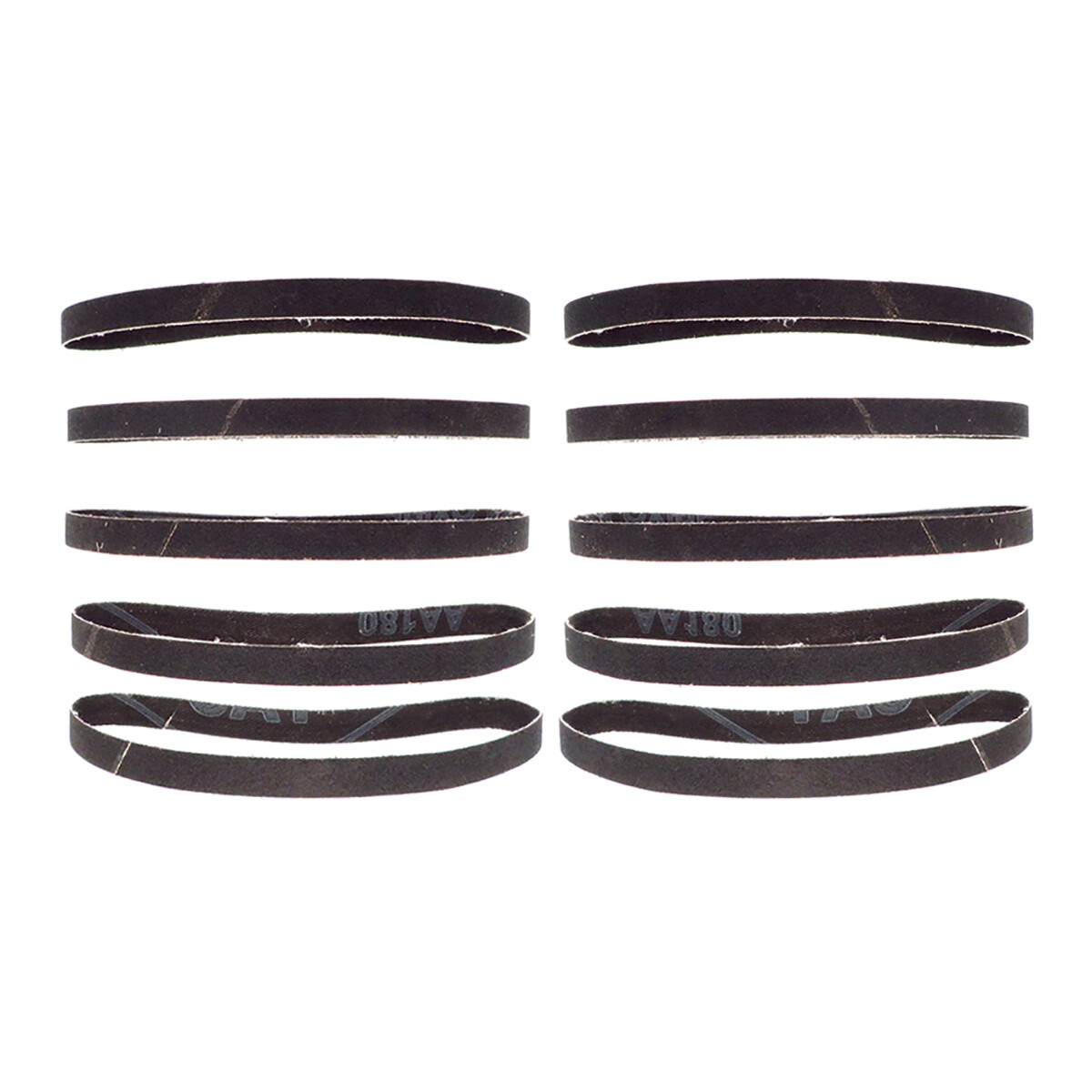 10mmx330mm O-Type 60-240 Grit Sanding Belt For Metal Wood Grinding Abrasive Tool
