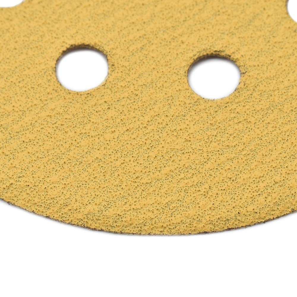 80 Grit 5 inch Dia 8 Holes PSA Sanding Pad Paper – 25/Pack – SD586P