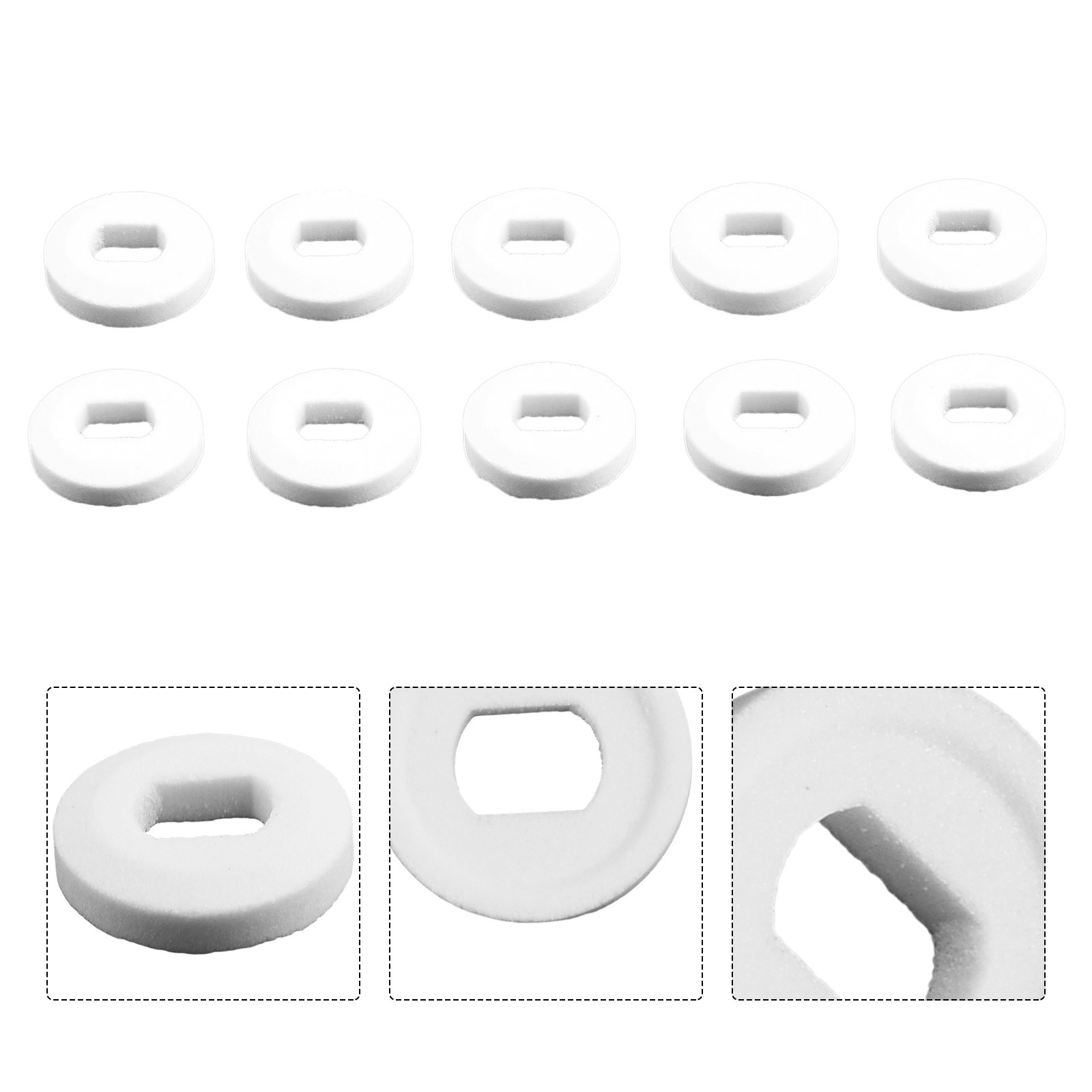 10PCS 22mm Small Corundum Grinding Wheel 150# Single-sided Concave Shape Disc