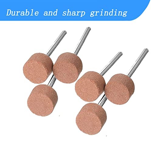 18pcs Rotary Grinding Stones, 1/8” Shank 15MM Cylinder 15mm Cylindrical shape