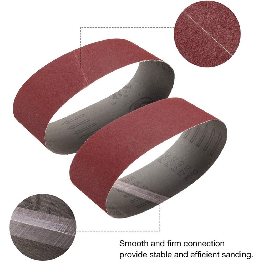 5/10pcs 50x915mm Sanding Belts Abrasive Sandpaper for Belt Sander 40~600 Grit