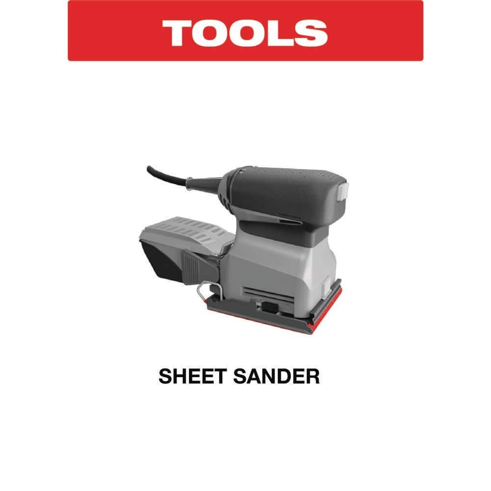 4-1/2 In. X 5-1/2 In. 150-Grit Palm Sander 1/4 Sanding Sheets