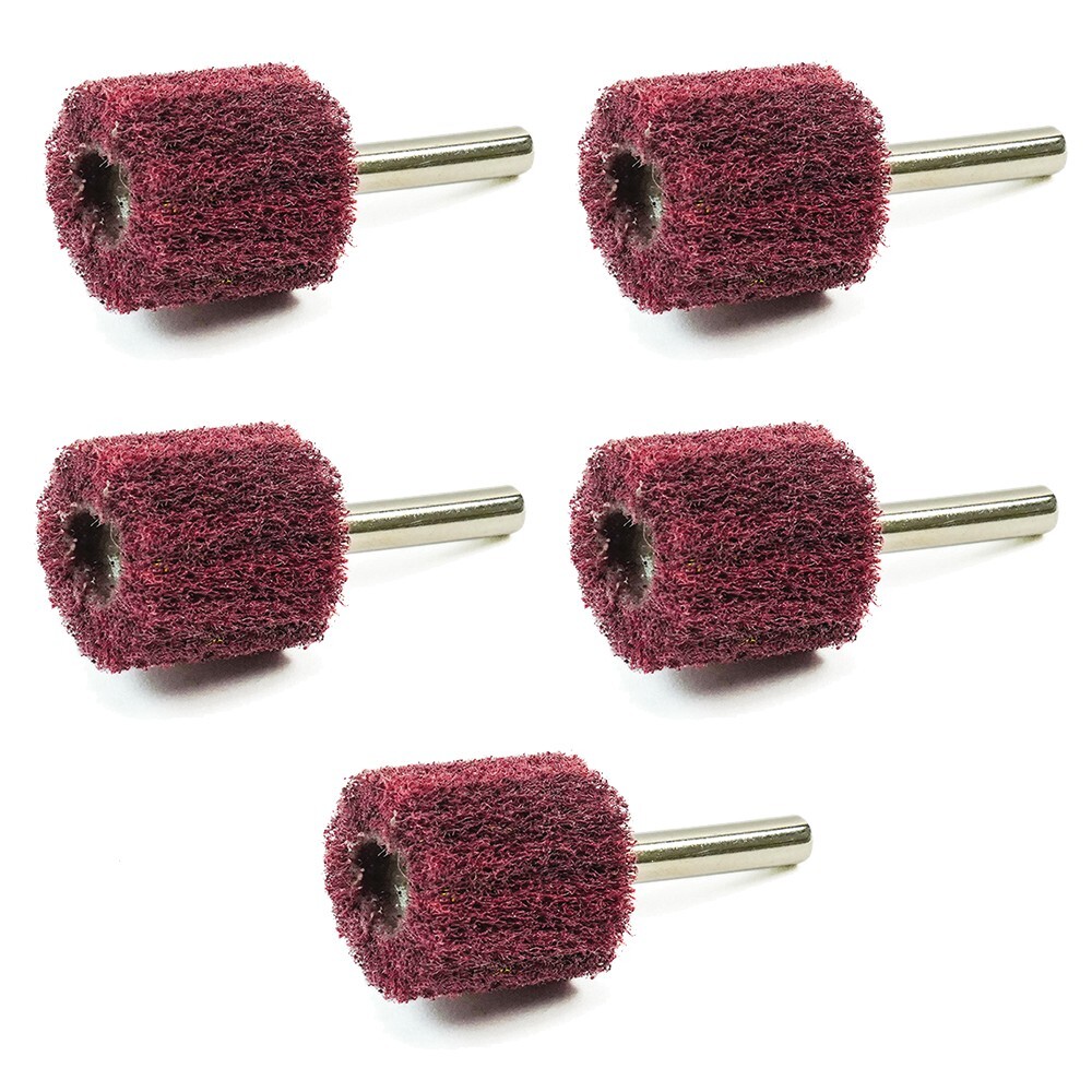 (5) 1″ Cleaning Wheels 400 Grit | Abrasive Polishing Buffing Die Grinder Drill