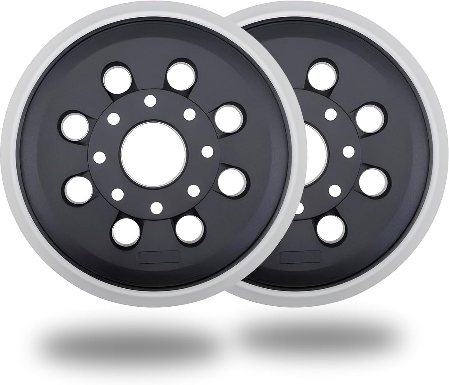 2 Pack 5 Inch 8 Hole Hook & Loop Replacement Sander Pad for 5″ Bosch ROS20VS