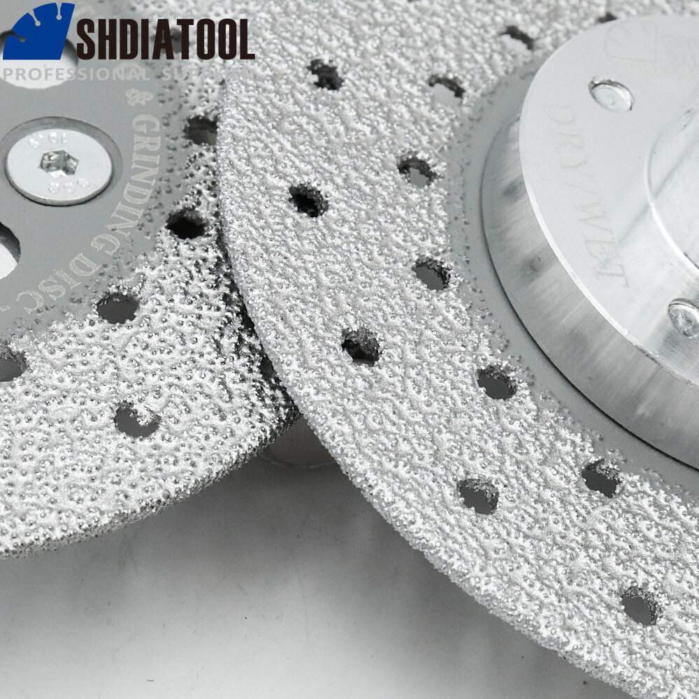 Diamond Grinding Wheel 5/8-11 Double Cutting Disc/Blade for Stone 4-5″ Saw Blade