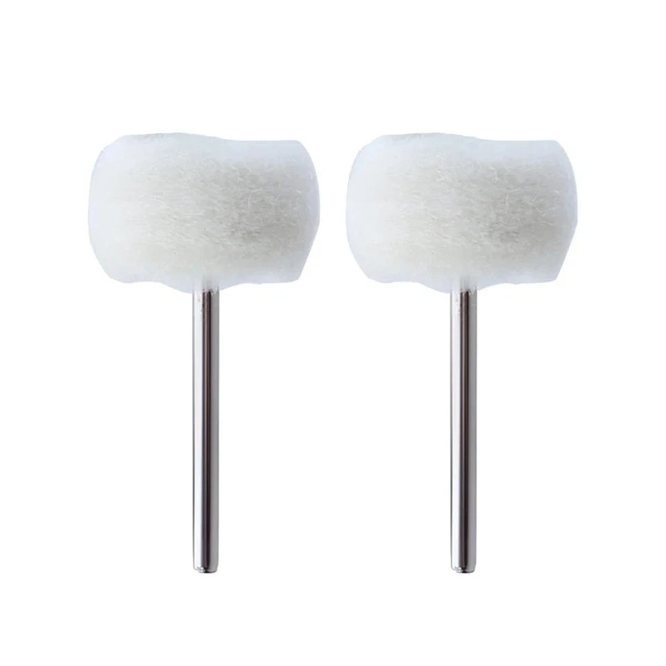2/4/6/8pcs Polishing Buffing Wheel Set for Dremel Polishing Kit Felt Wool Cotton