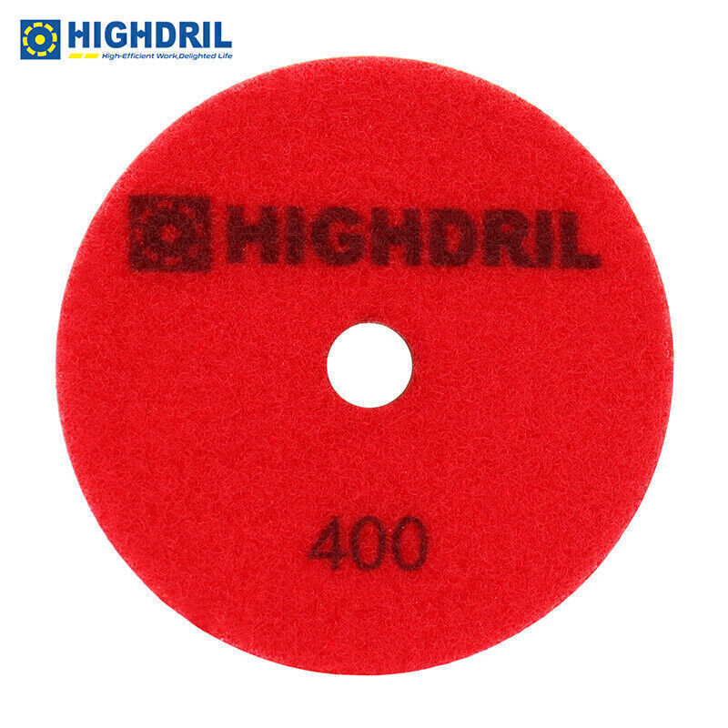 6pcs 4″ / 100mm Diamond Concrete Floor Wet Polishing Pads Sanding Grinding Discs