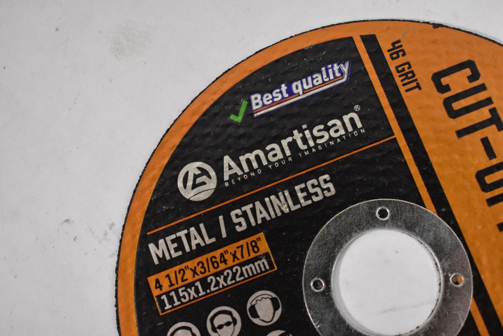 Lot of 41 Amartisan 4-1/2 X 3/64 X 7/8 46 Grit Cut-Off Wheels Metal 115mm