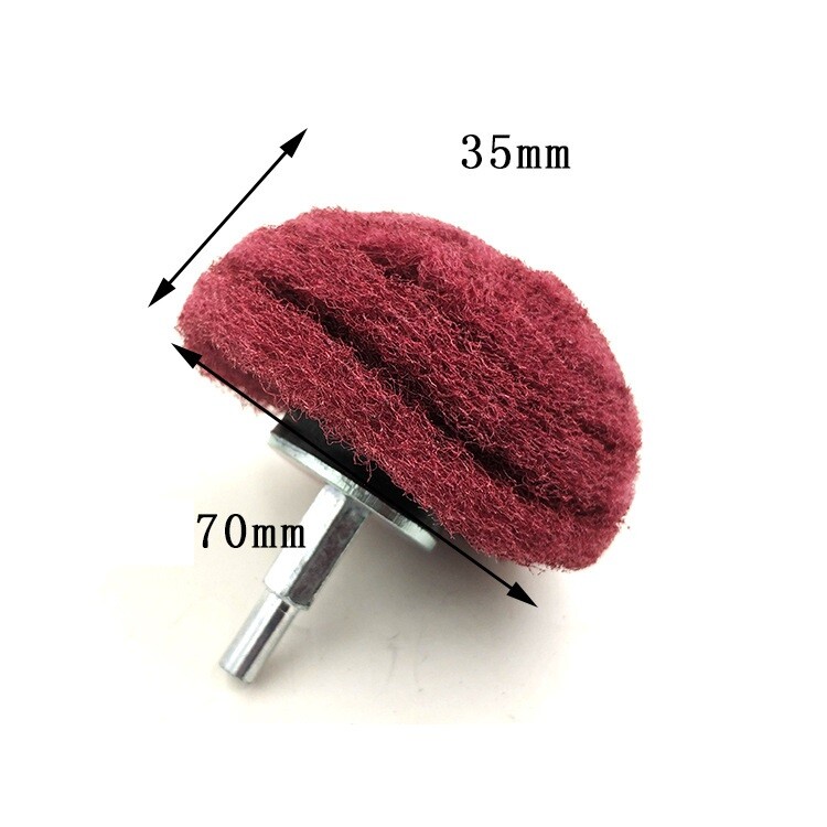 50/70/100mm Polisher Buffer pad Polishing Buffing Pad Brush For Rotary Drill Bit