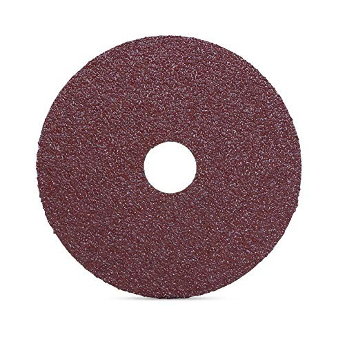 BHA 25 Pack 4.5 Inch 80 Grit Resin Fiber Sanding Grinding Discs 7/8 Hole