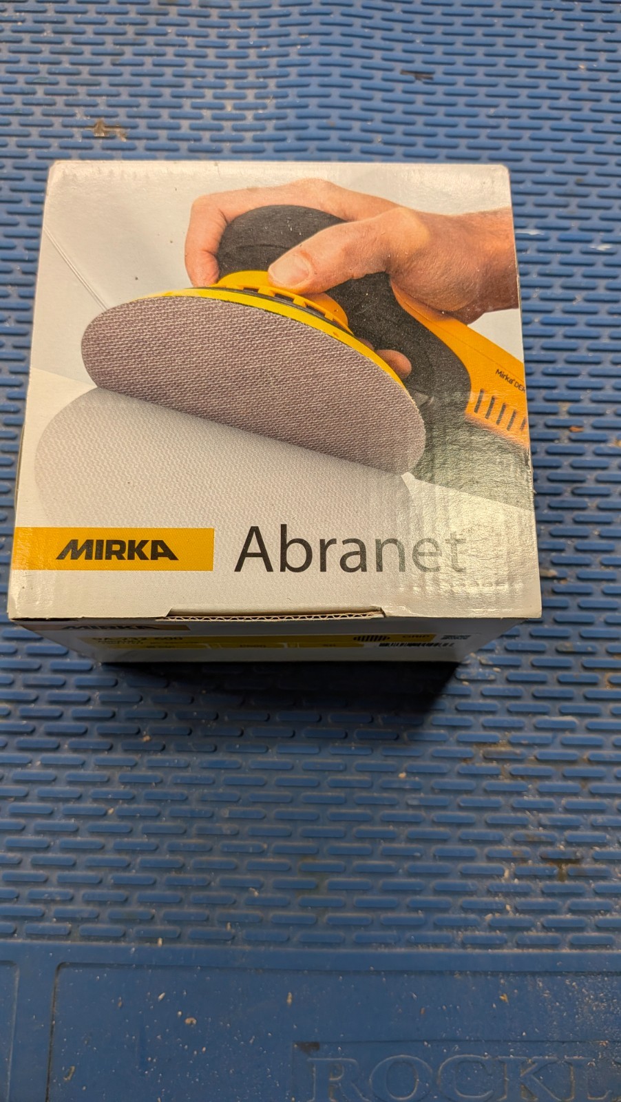 Mirka Abranet Net Disc / 5 inch/Grit 600 / Sandpaper Sanding Discs Hook and L…