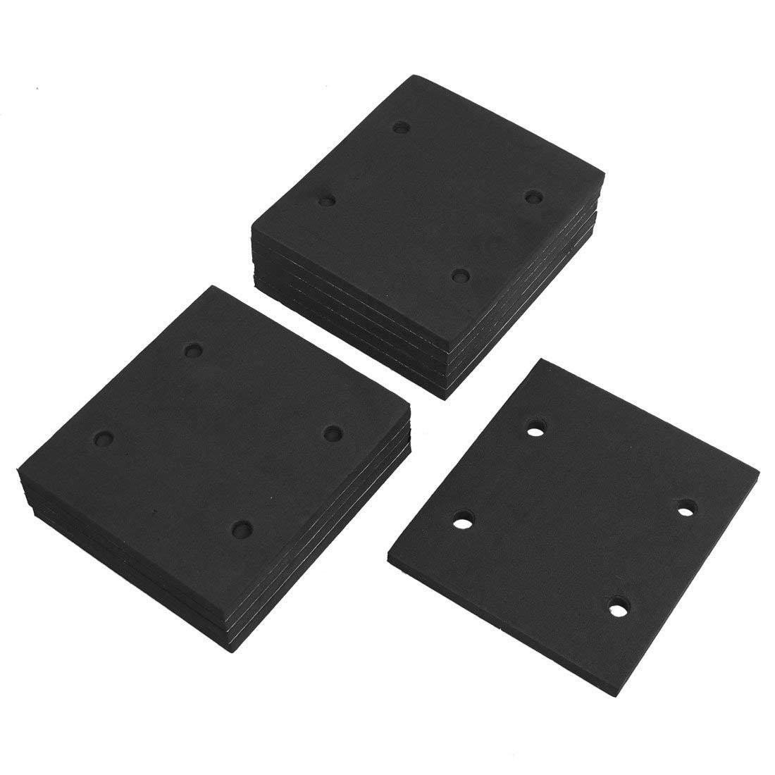 Luomorgo Foam Sander Back 11 x 10 x 0.8cm / 4.3″ x 3.9″ x 0.3″(L*W*T), Black