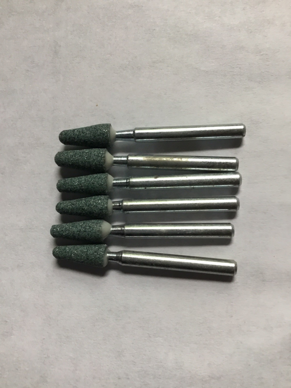 6 OEM Dremel Silicone Carbine Grinding Stones #837 1/8 in.