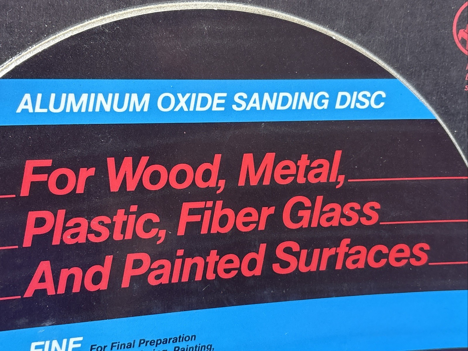 CRAFTSMAN PKG of 4 – 9” Aluminum Oxide Sanding Disc 150 Grit Fine No Cntr Hole