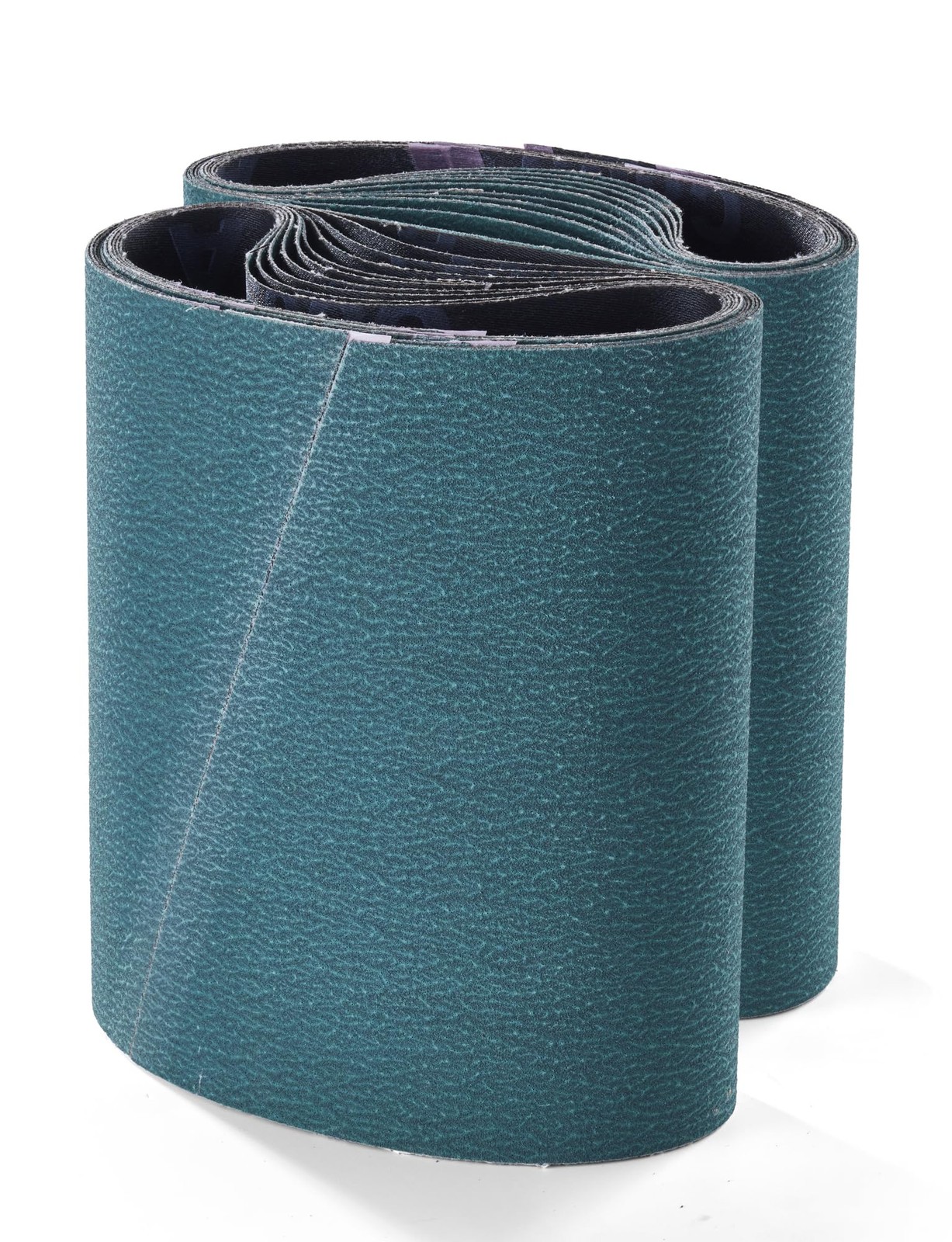 8 x 19 Floor Sander EZ-8 80grit Sandbelt – Lot of 10 80 Grit, Black