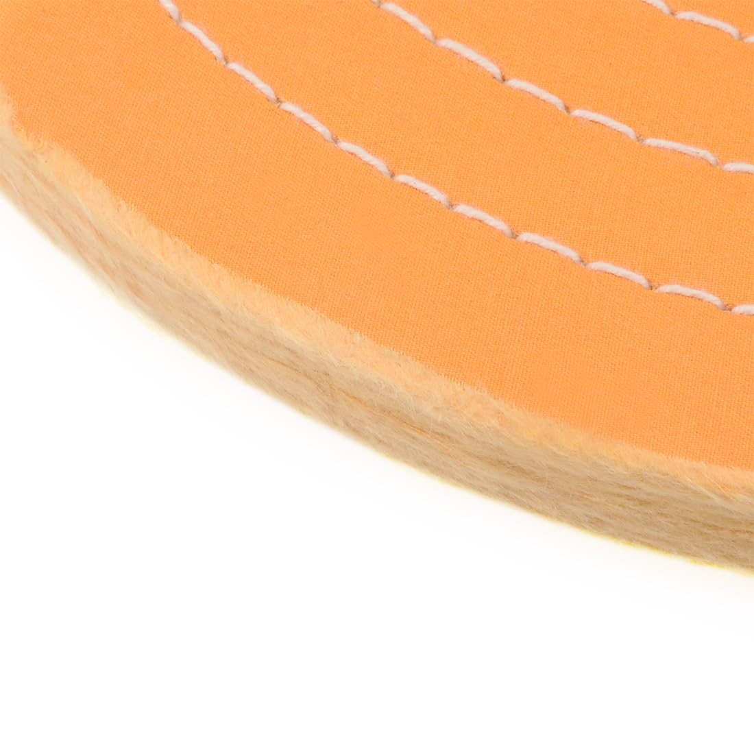 uxcell 5-Inch Cotton Buffing Wheel Polishing for Bench 5 inches x 0.47