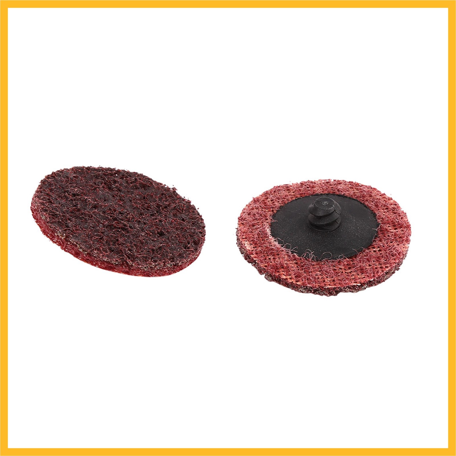 30 Pcs 2″ Coarse Medium Fine Grit Scour Sanding Discs Nylon Lock Surface for Car
