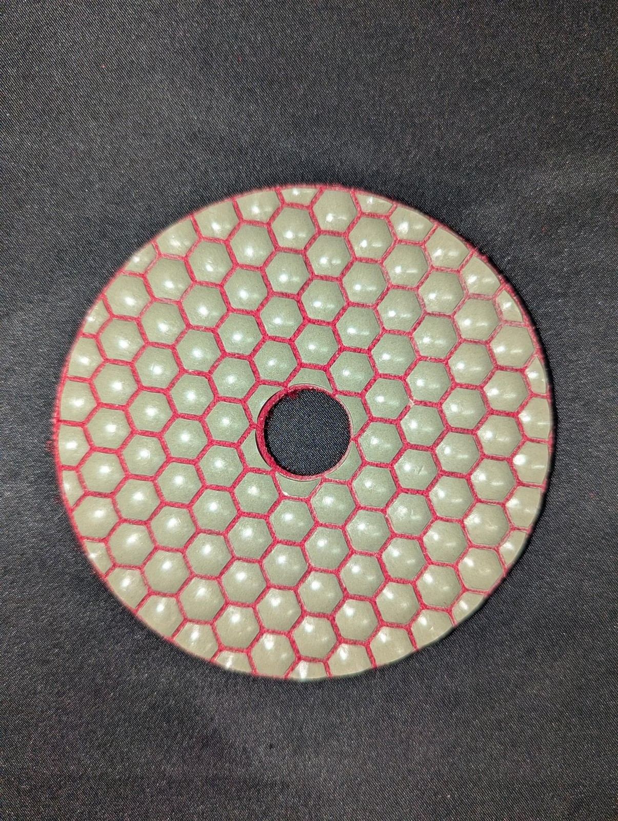 BIHUI 4″ Diamond Polishing Pad, 400 Grit – DPP440