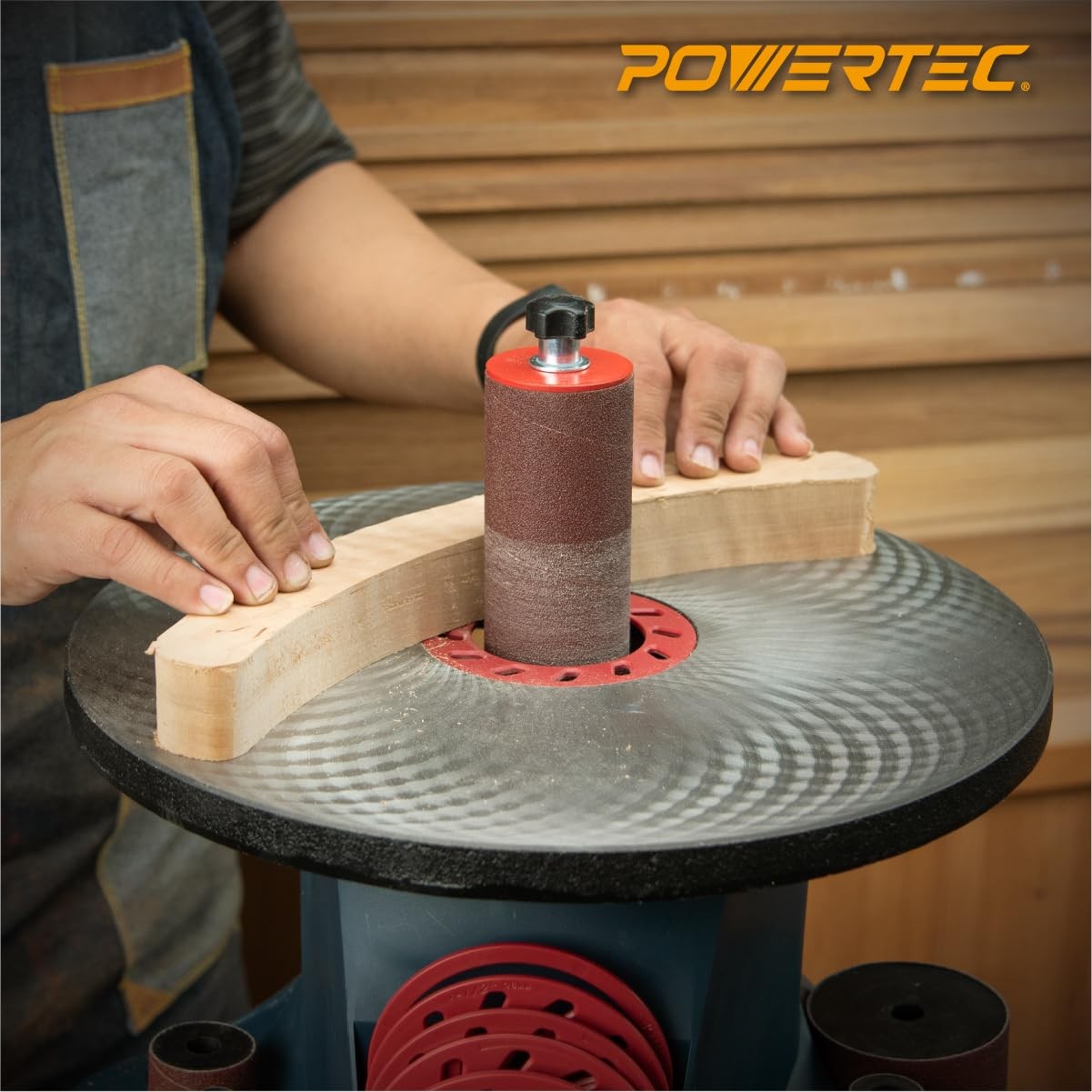 Sanding Sleeves Set 18 Pack Assorted Grit Spindle Sander Kit