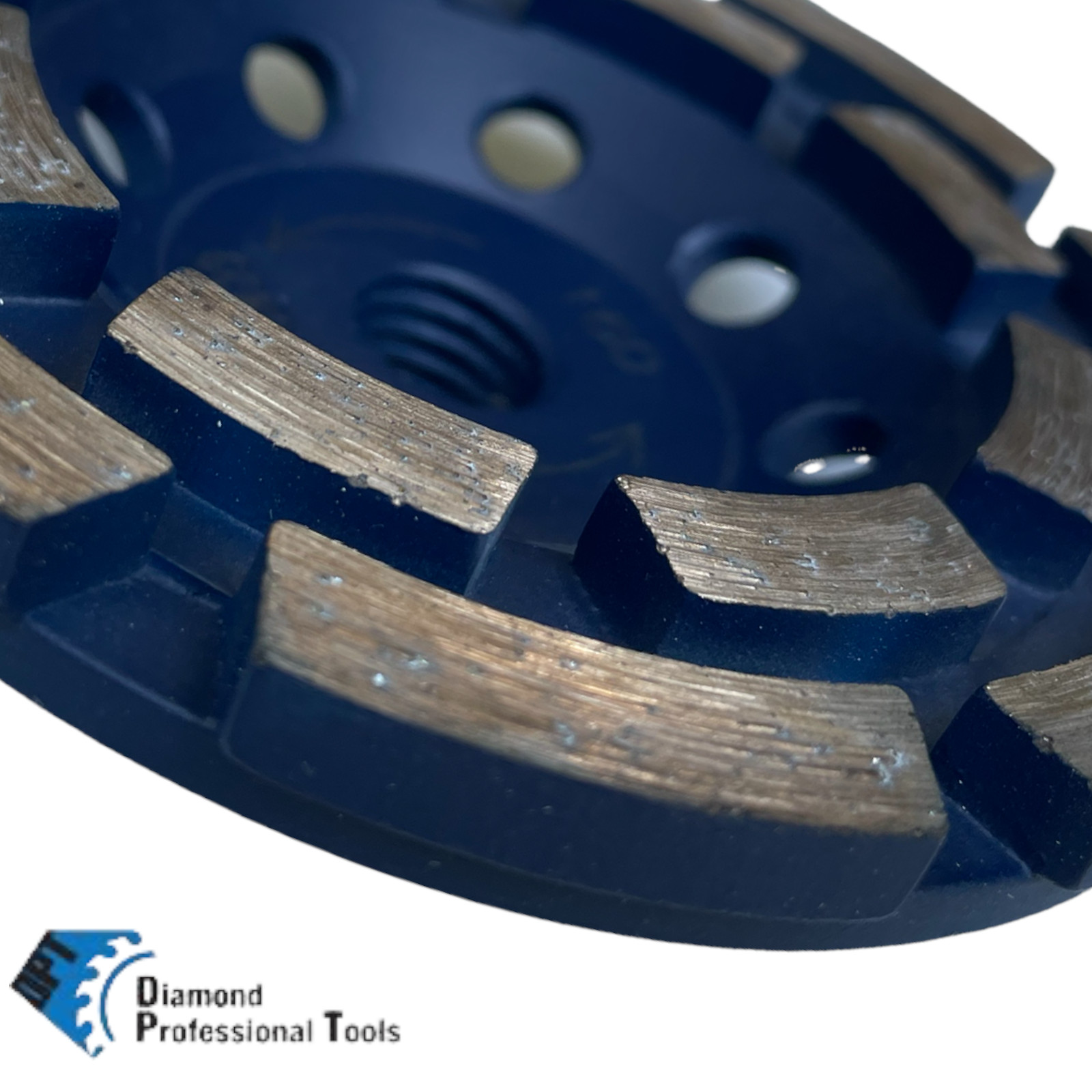 4 Inch Diamond Cup Wheel for Grinding Concrete and Masonry, Double Row